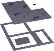 Small Walls w/single Large Arched Window - Kit Cornerstone Modulars