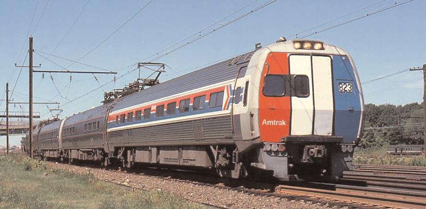 Introducing the New METROLINER Lead unit in Phase I paint scheme. Prototype photo courtesy of G. R. Harper REVOLUTIONIZING RAILROADING.