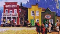 95 Classic Wooden Western-Style 3-Building Set - Kit Big City Hobbies 168-8500 Grand