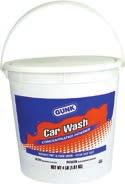 Formulated to produce a heavy foam solution that clings to dirt, mud, clay and road salt.