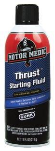 Liquid Fire Starting Fluid Thrust Starting Fluid Instant Starting Fluid Designed for all gasoline engines and diesel engines without glow plugs.