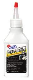 Synthetic Power Steering Flush Rack & Pinion & Power Steering Conditioner European & Nissan Power Steering Fluid Cleans internal components. Prepares system for new fluid.