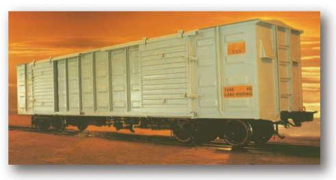 1998 Covered Wagon Axle Load: 16 t Loading Capacity: 40 t Tare