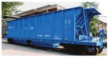 Type Rcm70 Coal Hopper Wagon Loading Capacity: 69 t Tare Weight: 24.5 t Axle Load: 23.