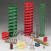 Among the products stocked are the following: JIS Springs True metric springs Manufactured
