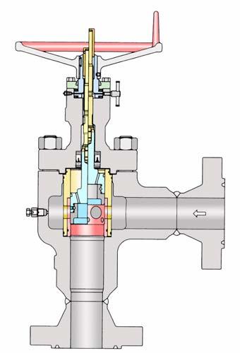 The Cage Choke Valve features: 1) Throttling parts made of tungsten carbide; 2) Wide control range of flow, low noise and high anti-wear; 3) Annulus space to reduce corrosion of