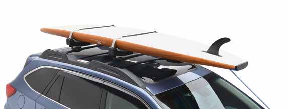 * SOA567P010 Thule Kayak Carrier Steel design and adjustable padding helps protect your kayak