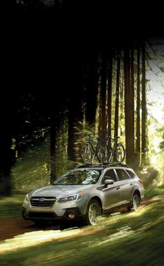 STYLE Make a statement. Your Outback already says a lot about who you are. Make that statement even more personal with all the accessories you need, for all the adventure you want.