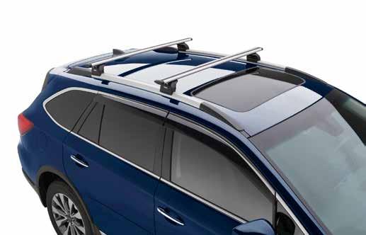 Consult vehicle owner s manual for total roof load limit. SOA567X020 Take on any terrain.