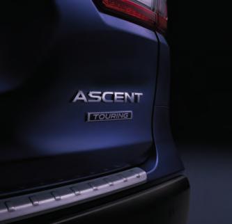 The 2019 Subaru Ascent Model Lineup Ascent Premium Ascent Limited Ascent Touring Includes Ascent standard features and adds: Includes Ascent Premium standard features and adds: Includes Ascent
