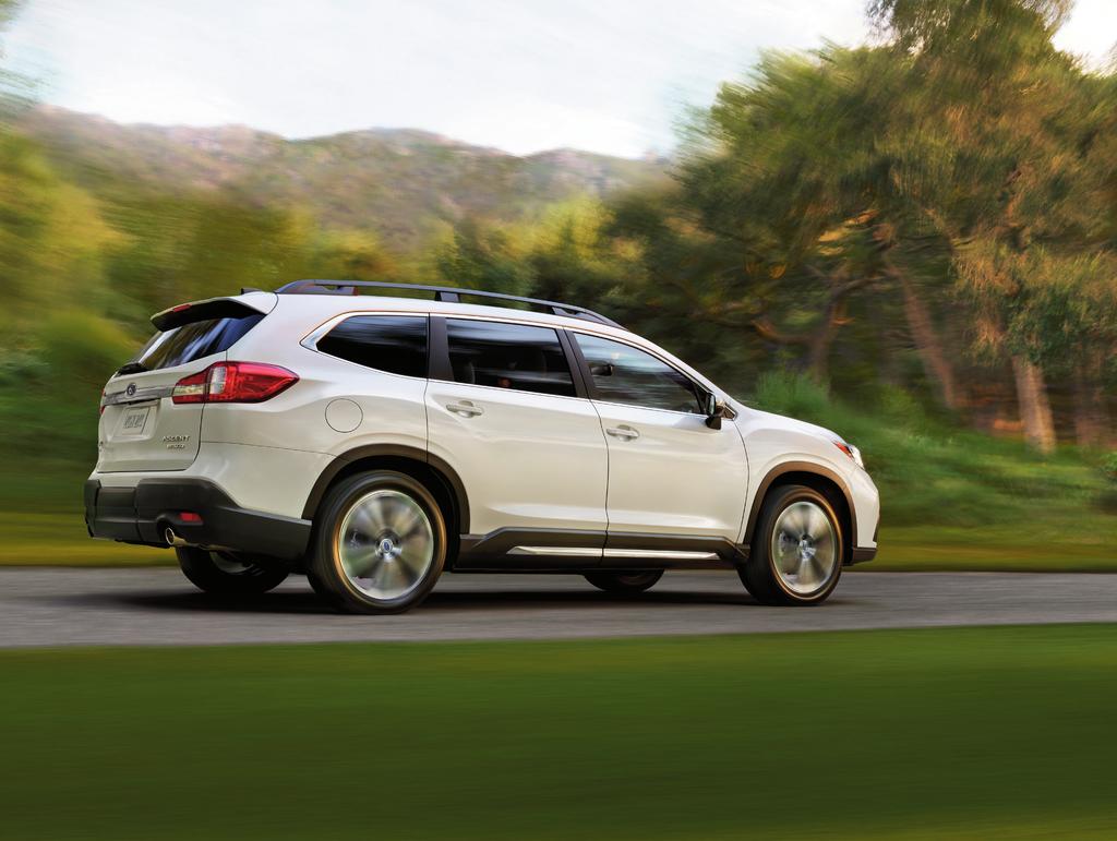 Introducing the all-new Ascent. Discover family adventure in three rows.