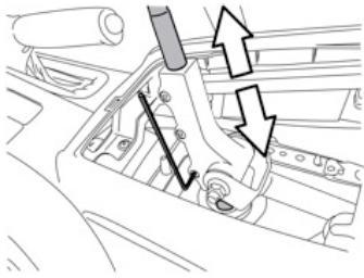 6. This is a good time to set the throw and height of the shift lever, as the shift boot is not covering the clamp screws.