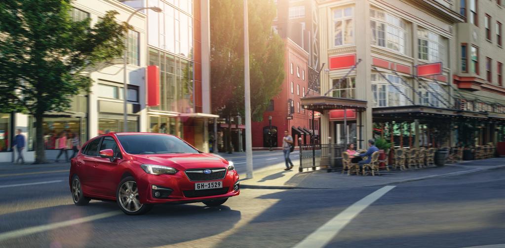 PASSIONATELY ENGINEERED. PRECISION-BUILT. SUBARU Impreza fuses bold design with driving capability, safety and control.