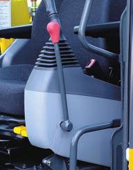 The ROPS cab has high shockabsorption performance, featuring excellent durability and impact strength.