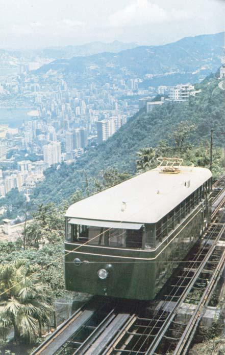 The old Lower Station was demolished in March, 1935, and the new modern Station with Studio Apartments above was completed in February, 1936. Today, the Peak Tower is a land mark in Hong Kong.