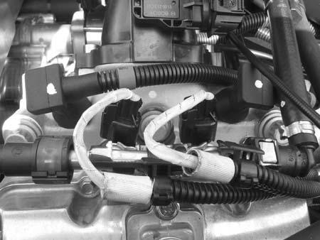 . Fuel Injectors / Fuel Rail - Attached to the fuel rail located in the intake track of the cylinder head. 2.