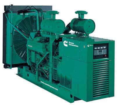 Diesel Generator Set Model DFHB 60 Hz 800 kw, 1000 kva Standby 725 kw, 906 kva Prime Description The Cummins Power Generation DF-series commercial generator set is a fully integrated power generation