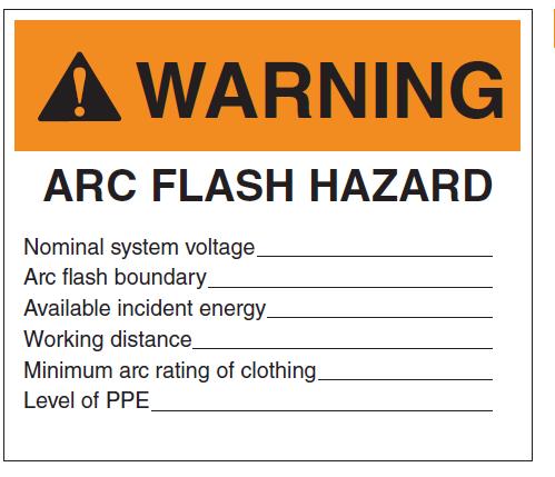 CSA Z462-15 Requirements CSA Z462-15 requires an energized work permit when a likelihood of injury from an exposure to an arc flash hazard exists (4.3.