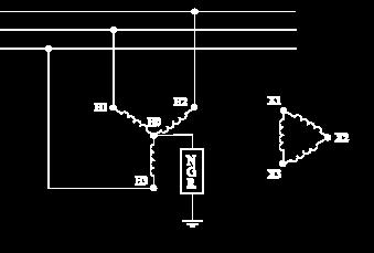 Establishing a neutral on an ungrounded system Zigzag or wye-delta transformers may be used to obtain a neutral for ungrounded systems