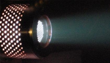 Busek 3cm RF Ion Thruster Micro RF Ion Thruster Low Risk Leverages NASA ST7 Technology flight development (cathode, valves) Leverages NASA SBIR funding on a 400W RF ion thruster