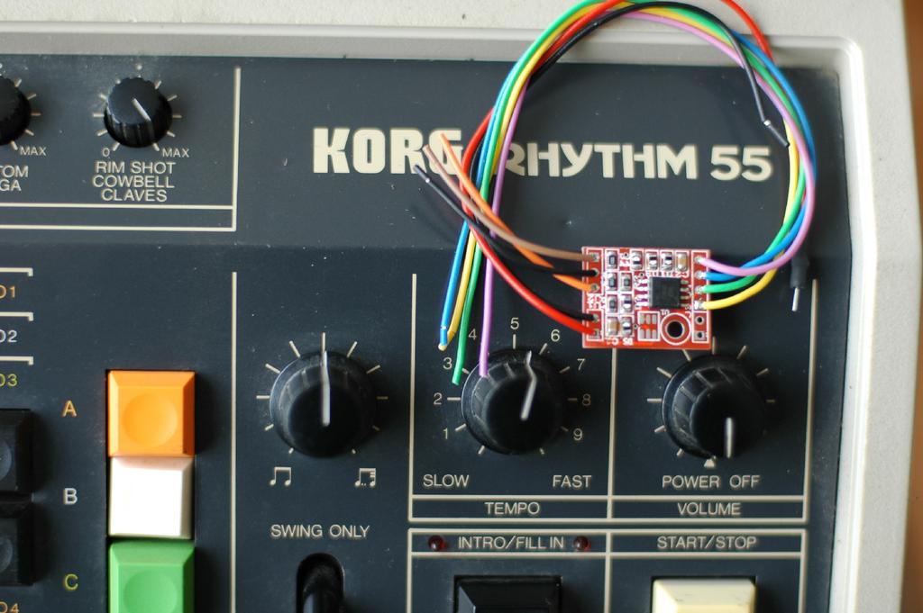 KORG KR-55 µsync installation guide