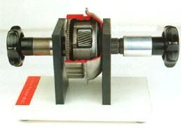 the lockup clutch, consisting of a steel clutch disc with friction lining, which is hydraulically