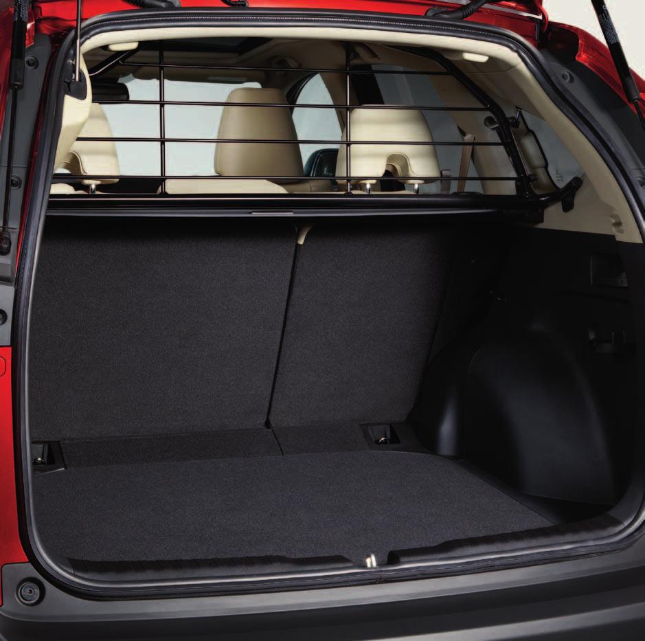 That s enough room to store all your essentials and still leave room to recline the rear seats slightly, for