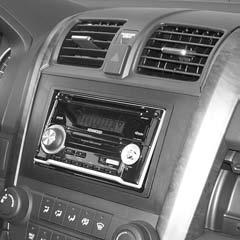 INSTLLTION INSTRUTIONS FOR PRT 99-787 PPLITIONS Honda R-V 007-009 99-787 KIT FETURES DIN Mount Radio Provision with Pocket ISO Mount Radio Provision with
