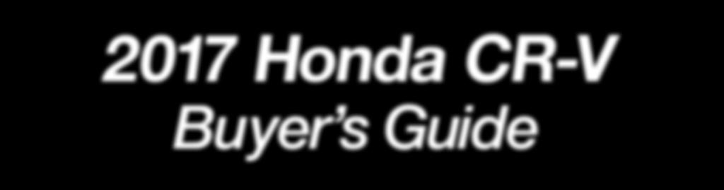 2017 Honda
