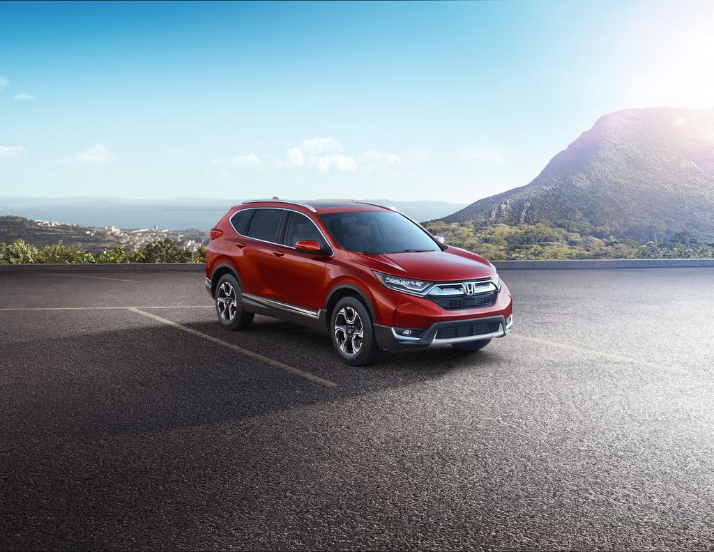 Transmission Transmission A continuously variable transmission with Sport mode sends power to the 2017 CR-V s wheels, delivering smooth shifts and efficient acceleration.