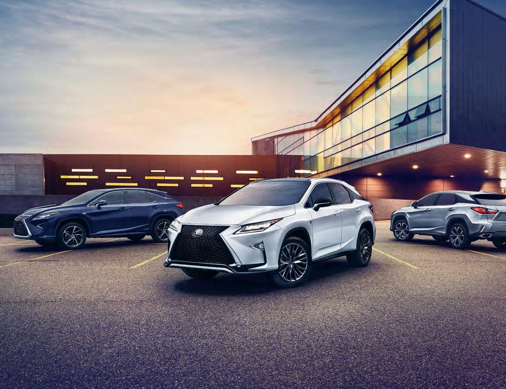 INTRODUCING THE ALL-NEW 2016 RX RX 350 Completely redesigned for 2016 with a striking, chiseled exterior; 295-horsepower, 3.