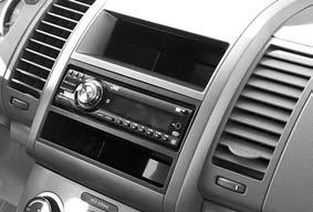 INSTALLATION INSTRUCTIONS FOR PART 99-7422 APPLICATIONS See application list inside Nissan Sentra 2007-2012 (without pocket door) 99-7422 KIT FEATURES DIN radio provision with pocket Double DIN radio