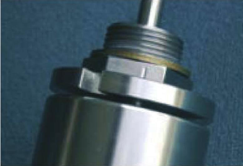 when you mount the housing. It s pressure tested up to 580 bar. The adapter RTA-M18 fits for the standard M18 thread and has a M30x1.5 mounting thread.