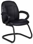 Chair Armless - #3889 Black 21 W x 24 D x