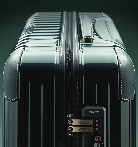 The digital RIMOWA Electronic Tag luggage product makes it possible to check your suitcase in from anywhere and then hand it over at the airport within seconds. 1.