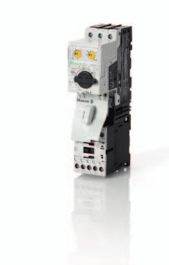 57 NO 65 NC 58 66 10 1 100 Time PKE in the xstart system The motor-protective circuit-breaker PKE has versatile, approved accessories available from the xstart range for safe and rational control
