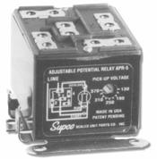 Replaces all hermetic compressor relay and overload units 1/12 through 1/3 HP. Can be used in conjunction with a start capacitor.