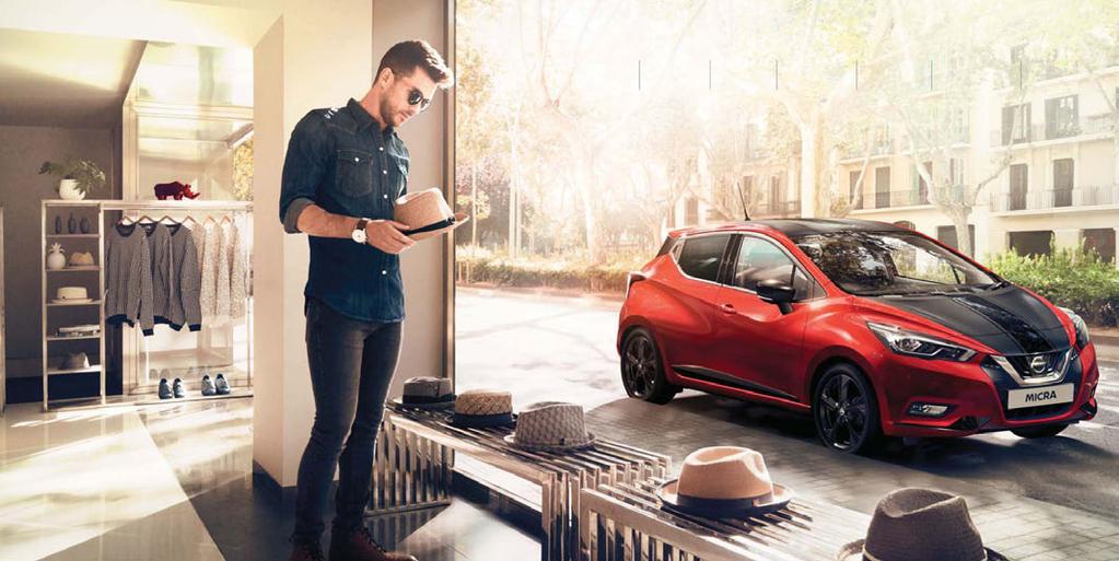 BE EXPRESSIVE. OVER 100 CONFIGURATIONS Create your own All New Micra design inside-out.