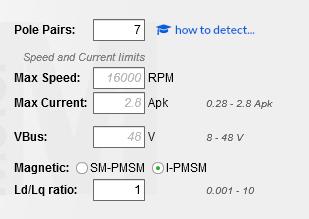 Tips and tricks 2 Set up the Motor Profiler (2/3) Parameters set by the user: Type of motor Surface-mounted permanent magnet synchronous motor (SM-PMSM) Internal