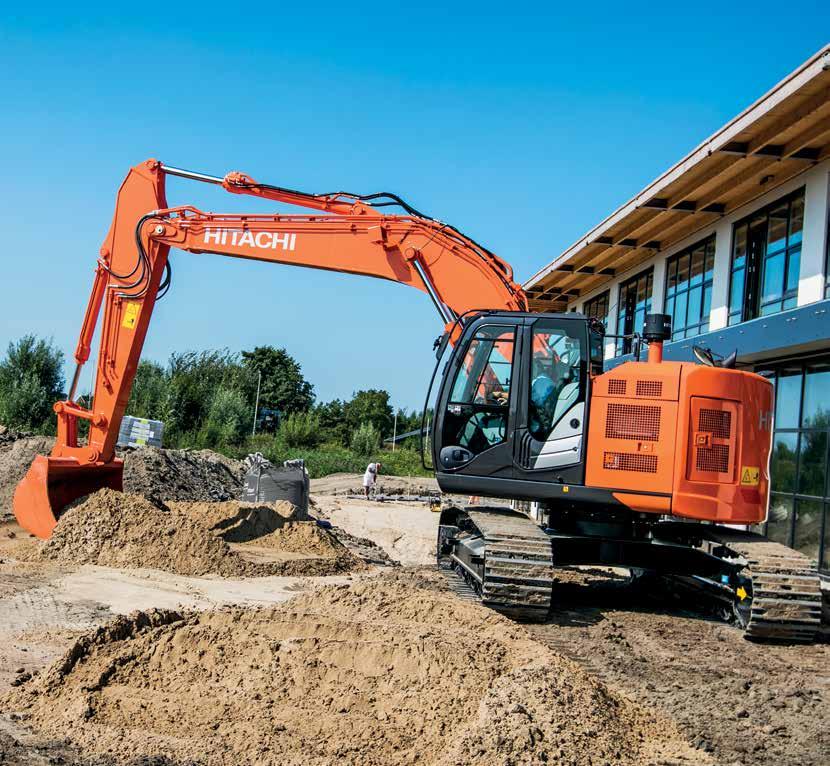 ZAXIS-6 series HYDRAULIC EXCAVATOR Model code : ZX225USLC 6 Engine rated power : 128.