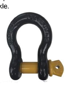 Golden Pin - Super Anchor Shackles Meeting the performance requirements of: U.S. Fed. Specs RR-C-271D, Type IV A, grade A, Class 2. Premium Load Rated shackles for corrosive environment.