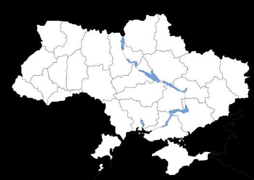 Basic facts 2 Area: 603 500 km 2 The figure shown includes the area of Crimea (27,000 km 2 ), de facto controlled by Russia, claimed by Ukraine.