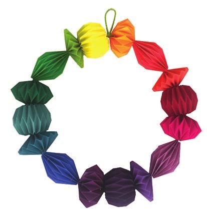 Celebrate in Color MoMA is pleased to offer these brand new handcrafted paper decorations in vibrant colors, just in time for the holidays! Items will ship beginning September 15, 2017.