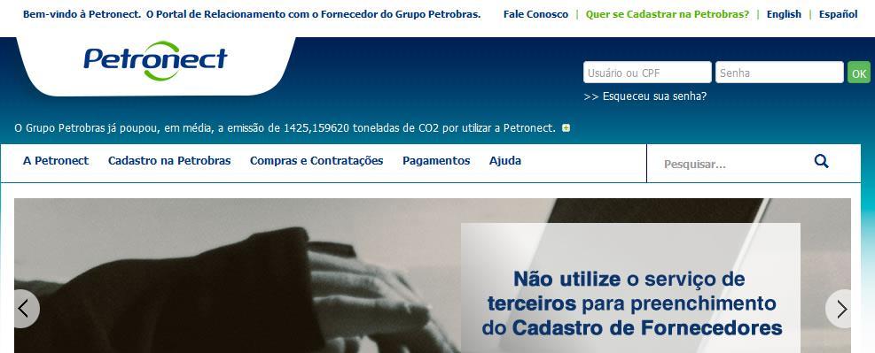 How to register in Petrobras?