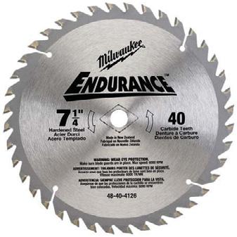 Endurance Carbide Circular Saw Blades Cutting Direction: Applicable Materials: Cutting Edge