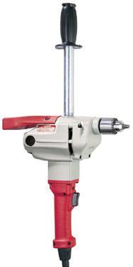 5 A 300 rpm; 1,200 rpm 1/2 Magnum Drills Spindle Thread: Control Type: Handle Type: Cutting : Length Includes Chuck Chuck Voltage Amps Speed Type