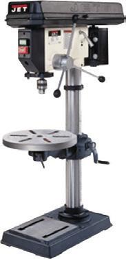 Frequency Floor Drill Presses Phase: Control Type: Center to Side Distance: Chuck to Base Distance: Chuck to Table