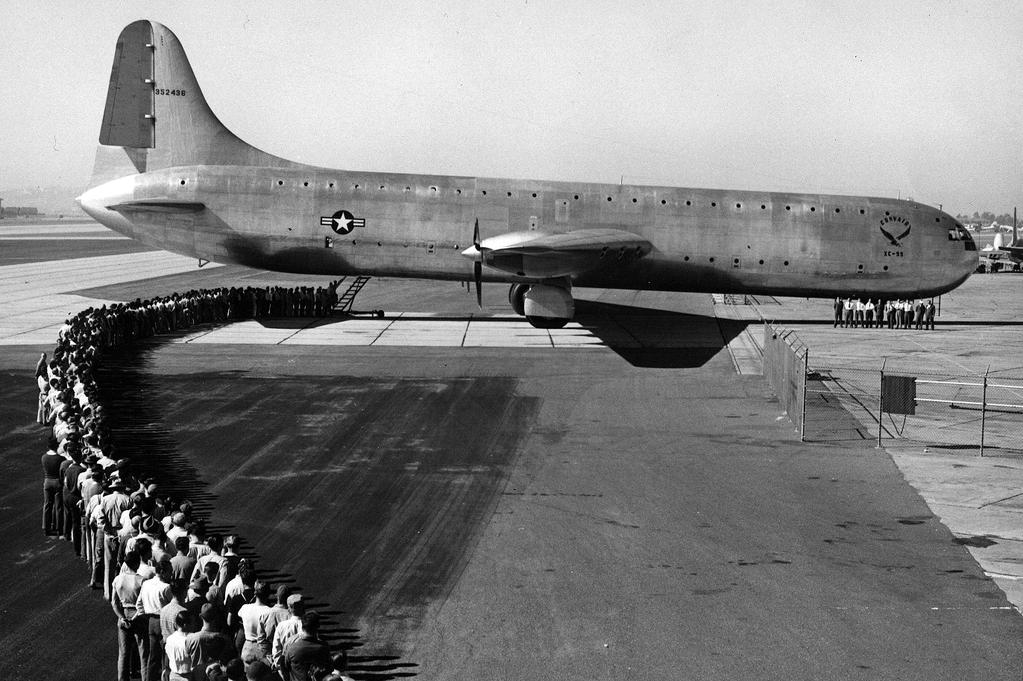 USAF built only one XC-99, in 1947. Soon, this enormous aircraft will have a new home at the US Air Force Museum. Big Fella By Bruce D.
