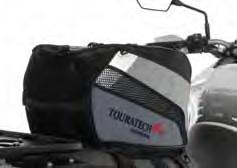 Tail rack bag Touring Kawasaki Versys 1000/650 The new generation of motorbike luggage systems, in a sportive design. Light, flexibel and in the same style than the tankbag Touring.