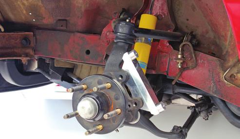 We procured a set of Baer calipers and rotors through their Builder 6 Series program.